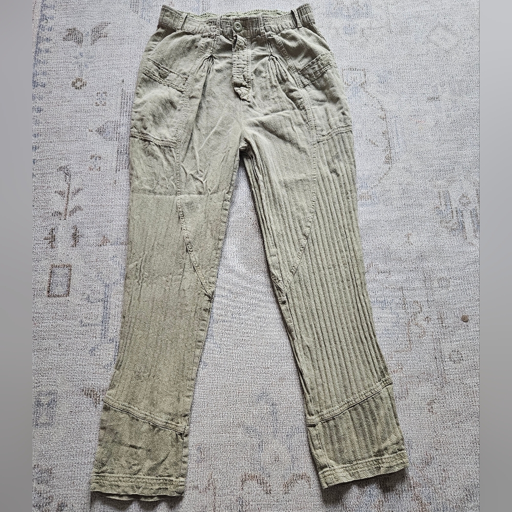 Free People Green Casual Pants